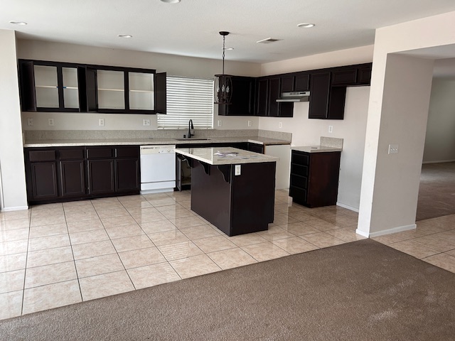 After photo: restored kitchen in Temecula following water damage repairs
